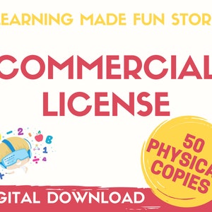 Commercial Resale License, Busy Book Commercial, Busy Book Printable, Learning Activities, Commercial Use, Busy Binder, Preschool Worksheets