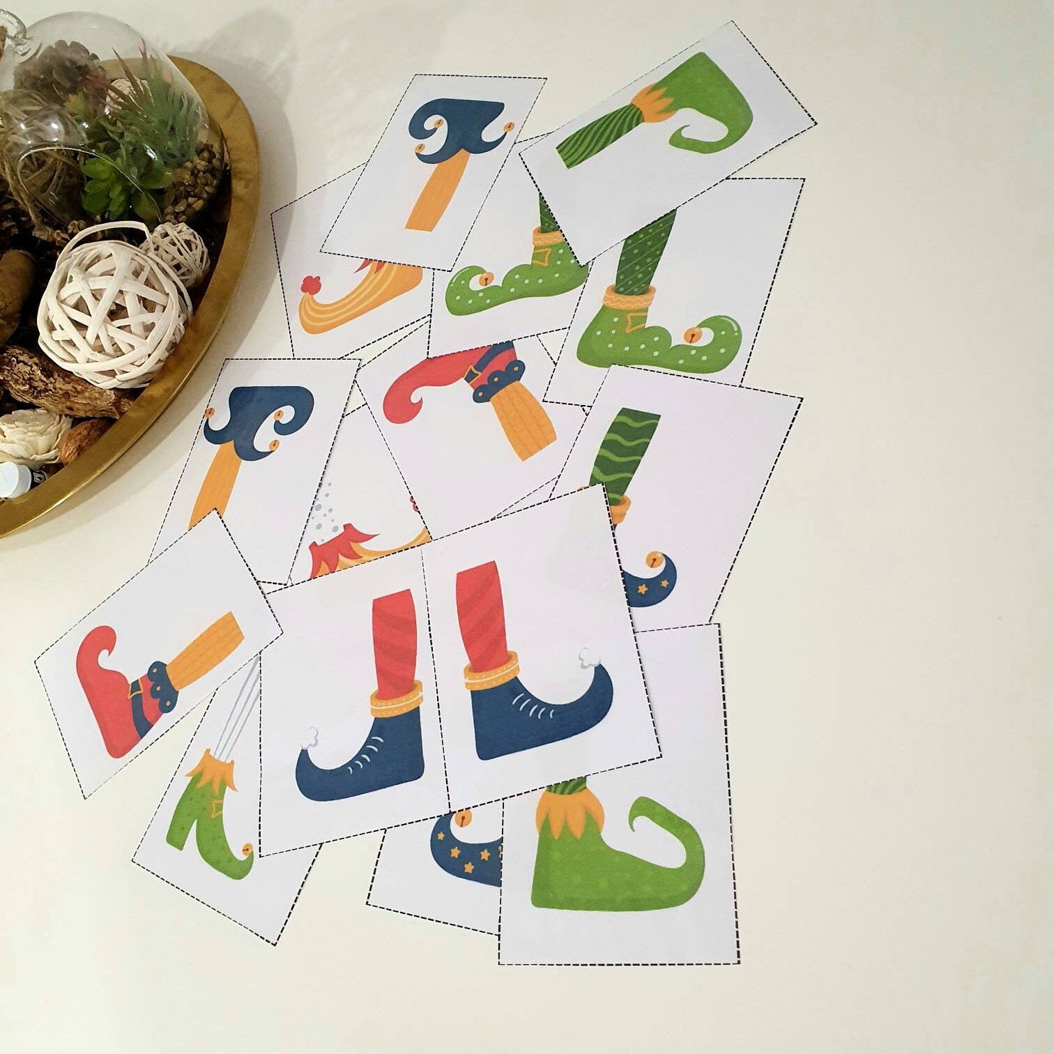 Christmas Matching Game for Toddlers: Printable Learning Activity ...