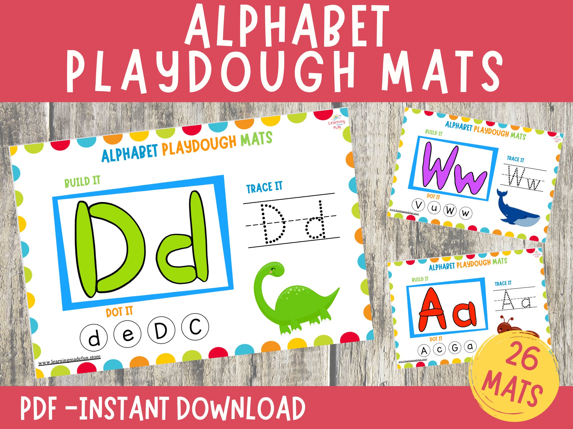 Free Printable Playdough Mats - Homeschool Share