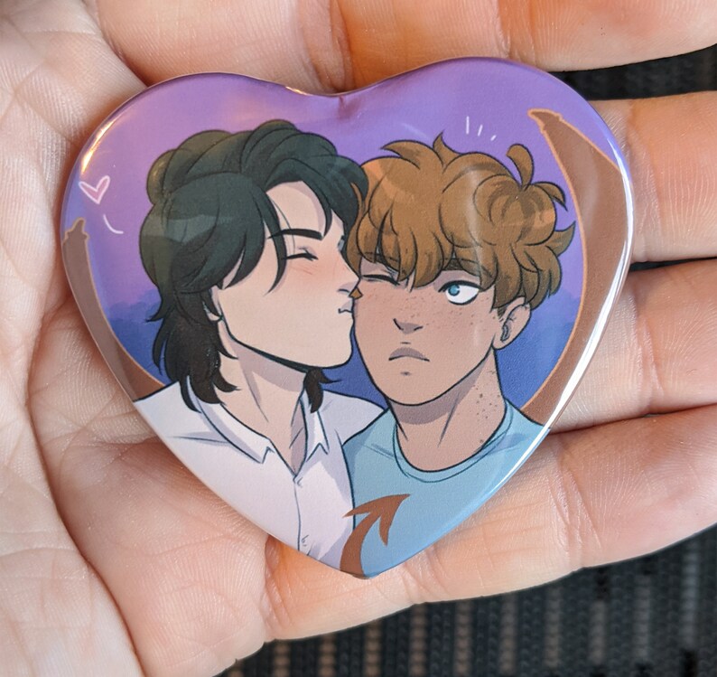 SnowBaz Heart Buttons