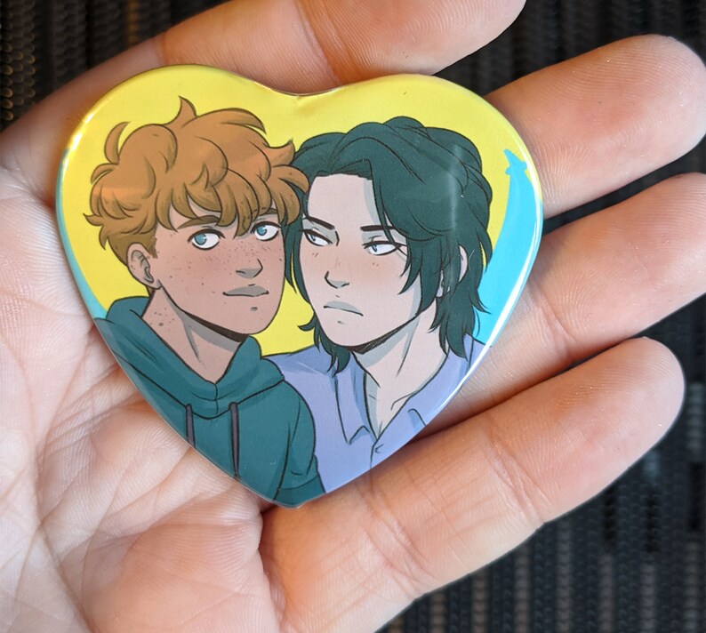 SnowBaz Heart Buttons