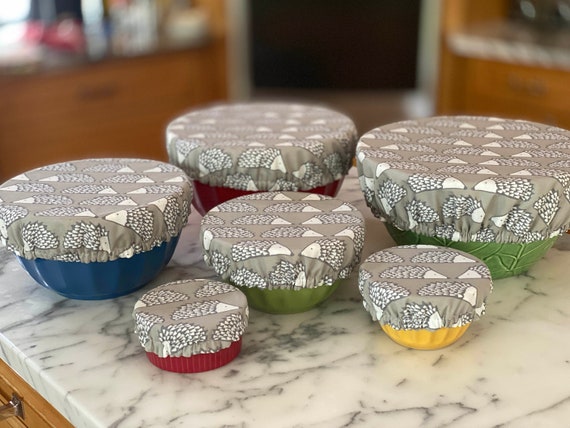 Easy Sewing Pattern - Storage Bowl Covers - Reusable - By Deborah O'Leary