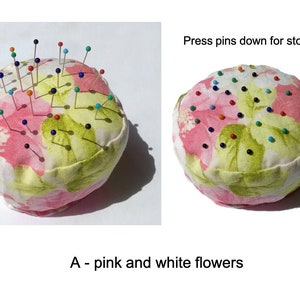 Handmade Pin Cushion with Storage Space