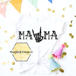 Mama Matching Bad Two The Bone PNG SVG
