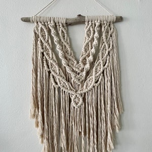 Large boho macrame wall hanging