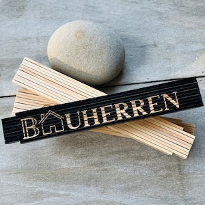 Folding rule personalized gift builders