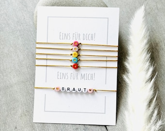 Braccialetti Team Bride Set 13 Braccialetti Nuziali Team Bride - Accessori Addio Nubilato E Damigelle Addio Nubilato Accessori - Foto 9