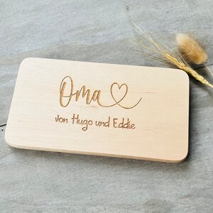 Breakfast board personalized for the best grandma