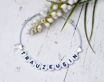 Pulsera de petición de dama de honor