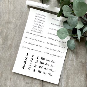 DIN A4 Kerzensticker Kerzentattoos Advent Folie