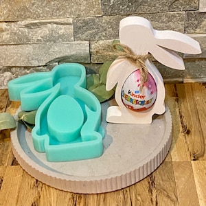 Silicone mold bunny for egg | Easter egg | surprise egg | freestanding | Easter Bunny | Bunny |gift idea | Chocolate egg |