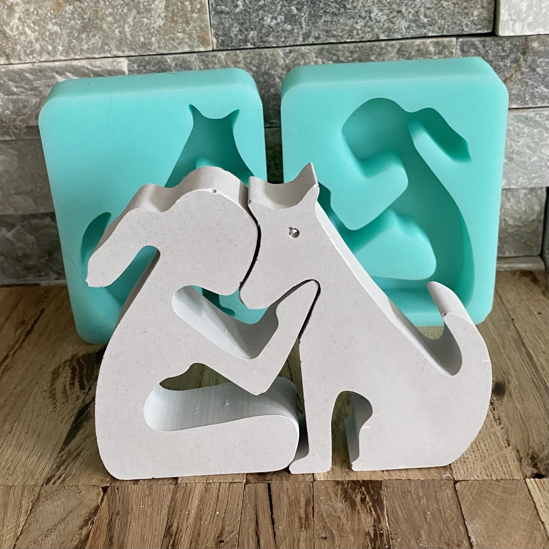 First Impressions A211 Silikonform 'Pinguine', 5,8 X 3,8 Cm, 3 Motive, Lebensmittelecht, Bis 220°C