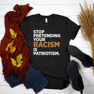 Women’s Graphic Tee | Stop Racism | Equality Shirts | End Racism Shirt | Anti Racism | Civil Rights Shirt | Unisex Shirts | Black Lives