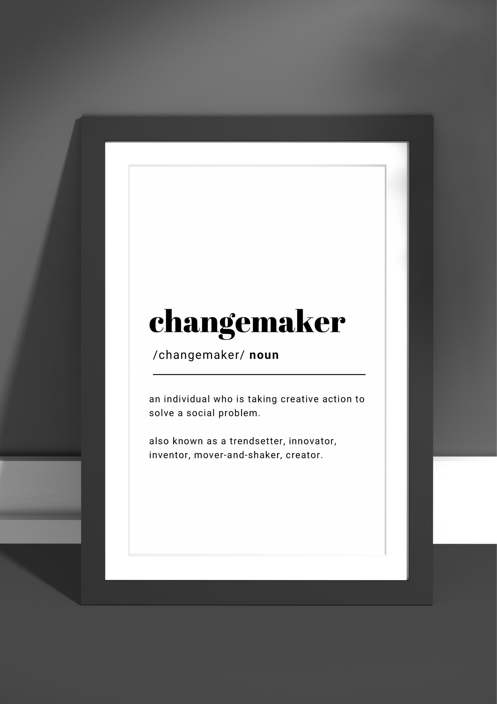 DEFINITION CHANGE MAKER visual data 8
