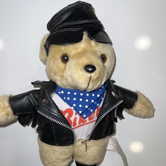 Vintage Harley Davidson Biker Mates Plush Toy Motorcycle Big Al