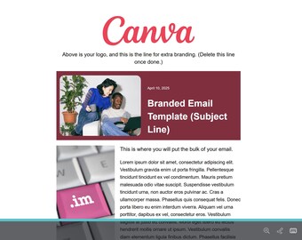 Email Newsletter Template