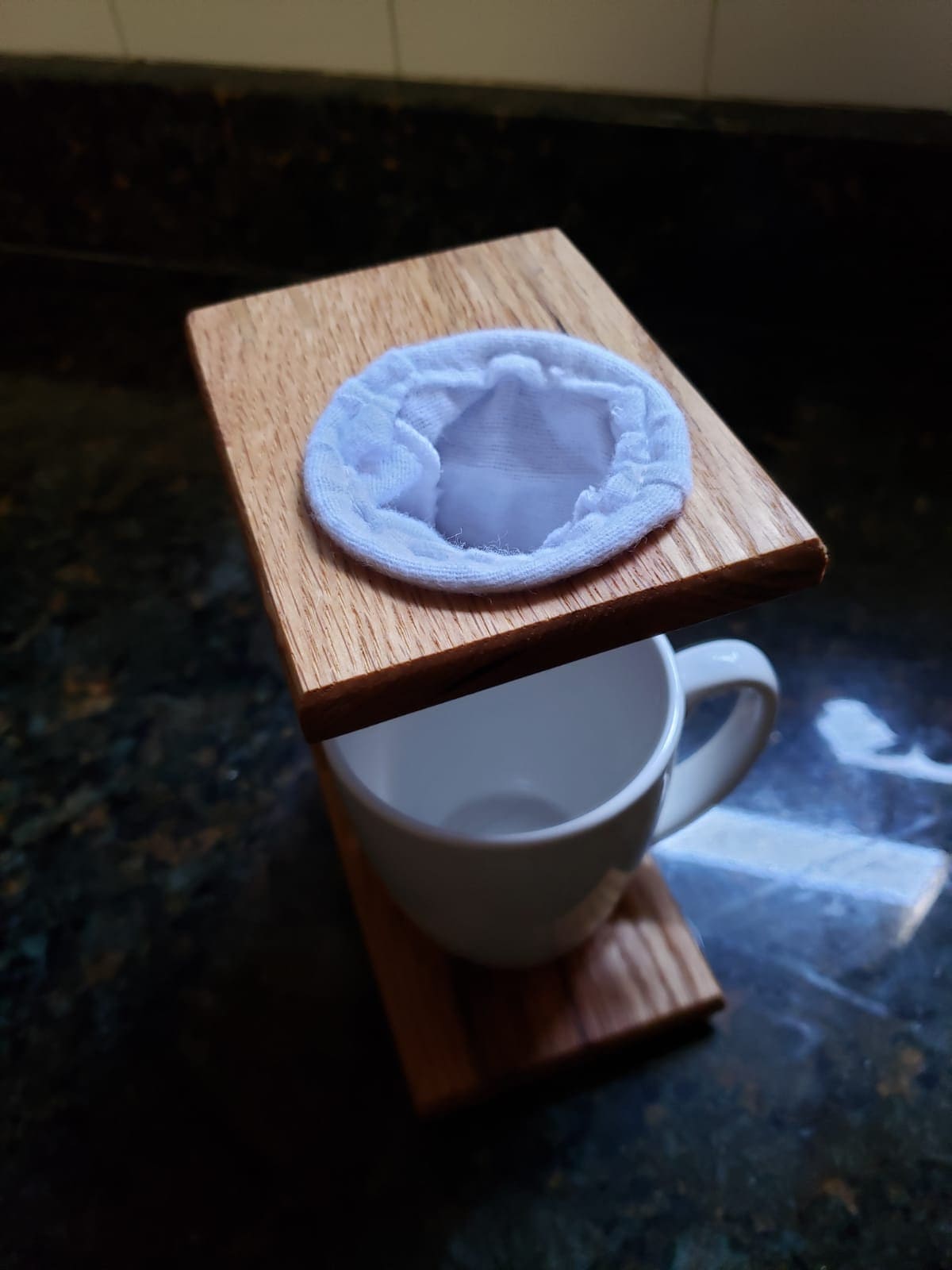 Filtro de café reutilizable de tela para soporte de café por goteo. Filtro  de café de tela de algodón. -  México