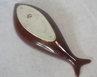 Stig Lindberg Fish Platter, Gustavsberg Sweden, Mid-century
