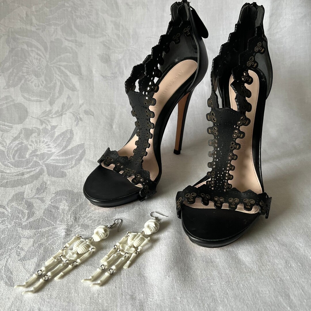 alexander mcqueen high heel shoes