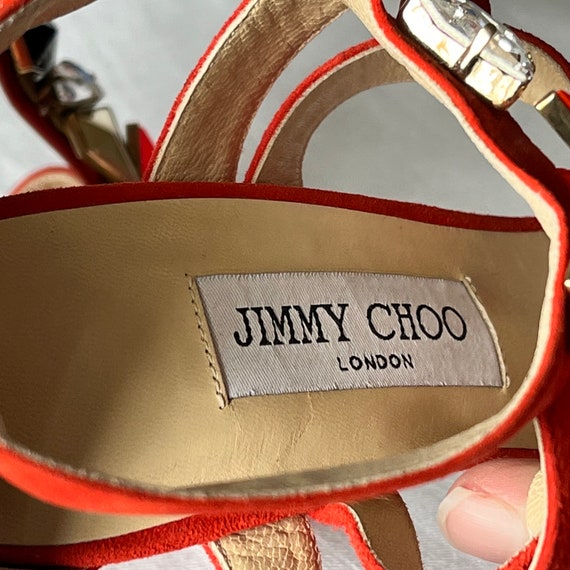 Jimmy Choo London High Heel Sandals. Party Evenin… - image 3