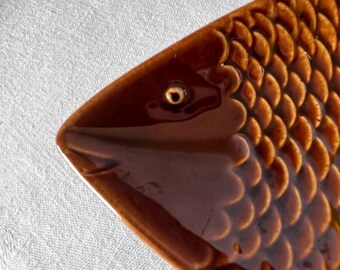 Stig Lindberg Fish Platter, Gustavsberg Sweden, Mid-century