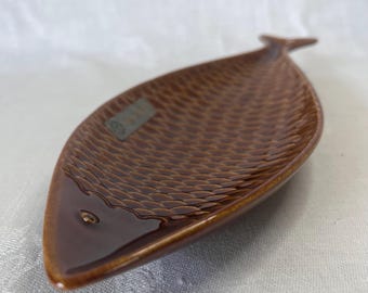 Stig Lindberg Fish Platter. Fish Plate From Gustavsberg Sweden