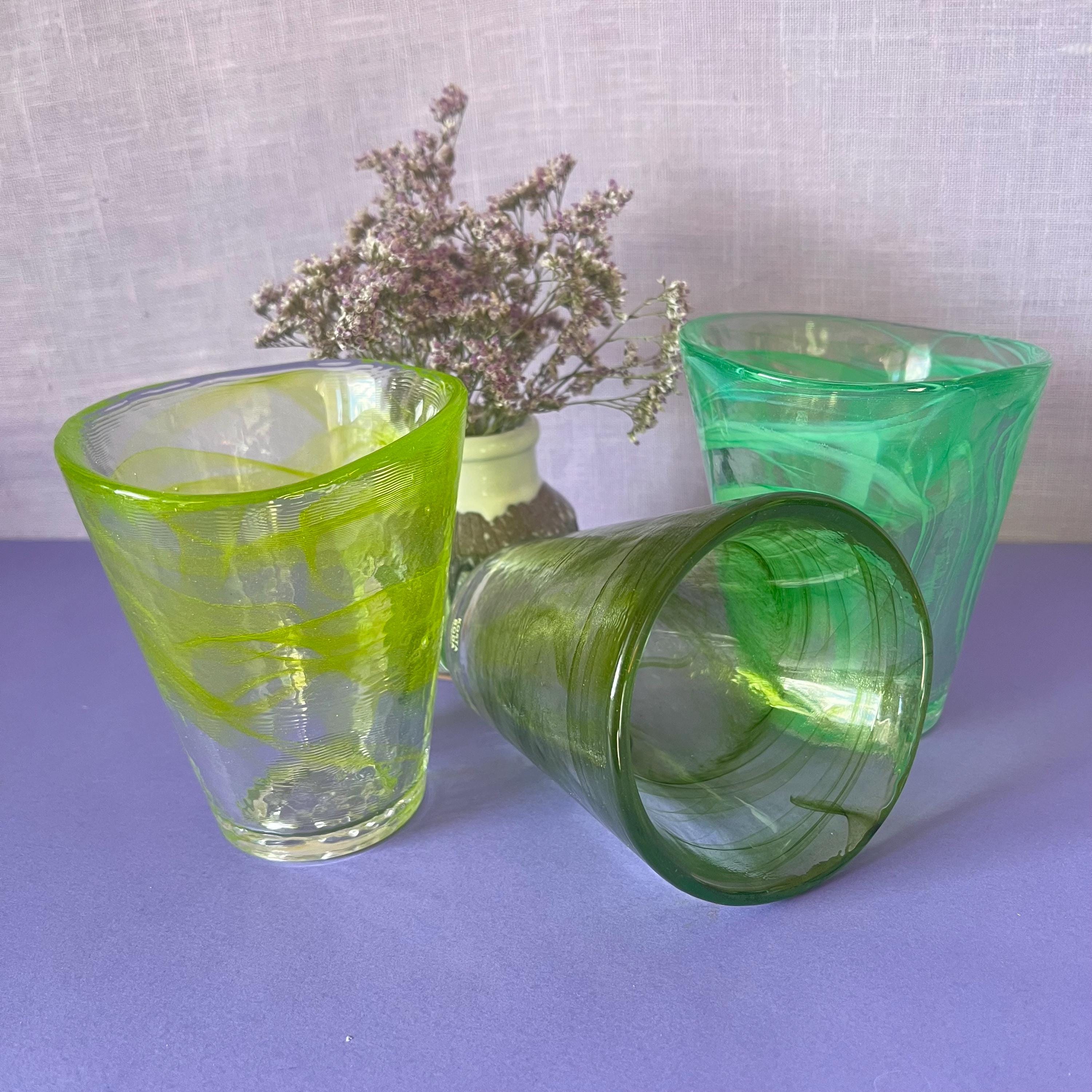 Kosta Boda Mine Swirl Glasses - Etsy