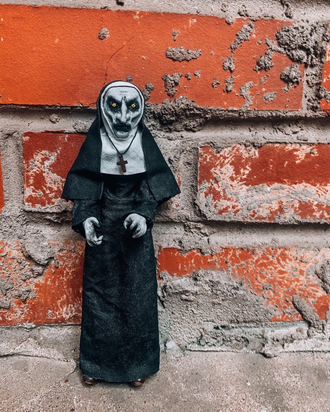 The Nun doll Demon Valak Creepy doll horror movie The Etsy