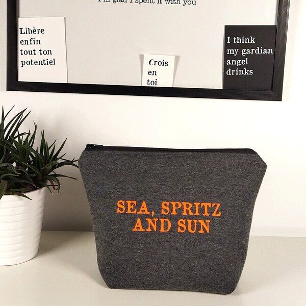 Trousse de toilette / Grande pochette  Sea, Spritz and Sun