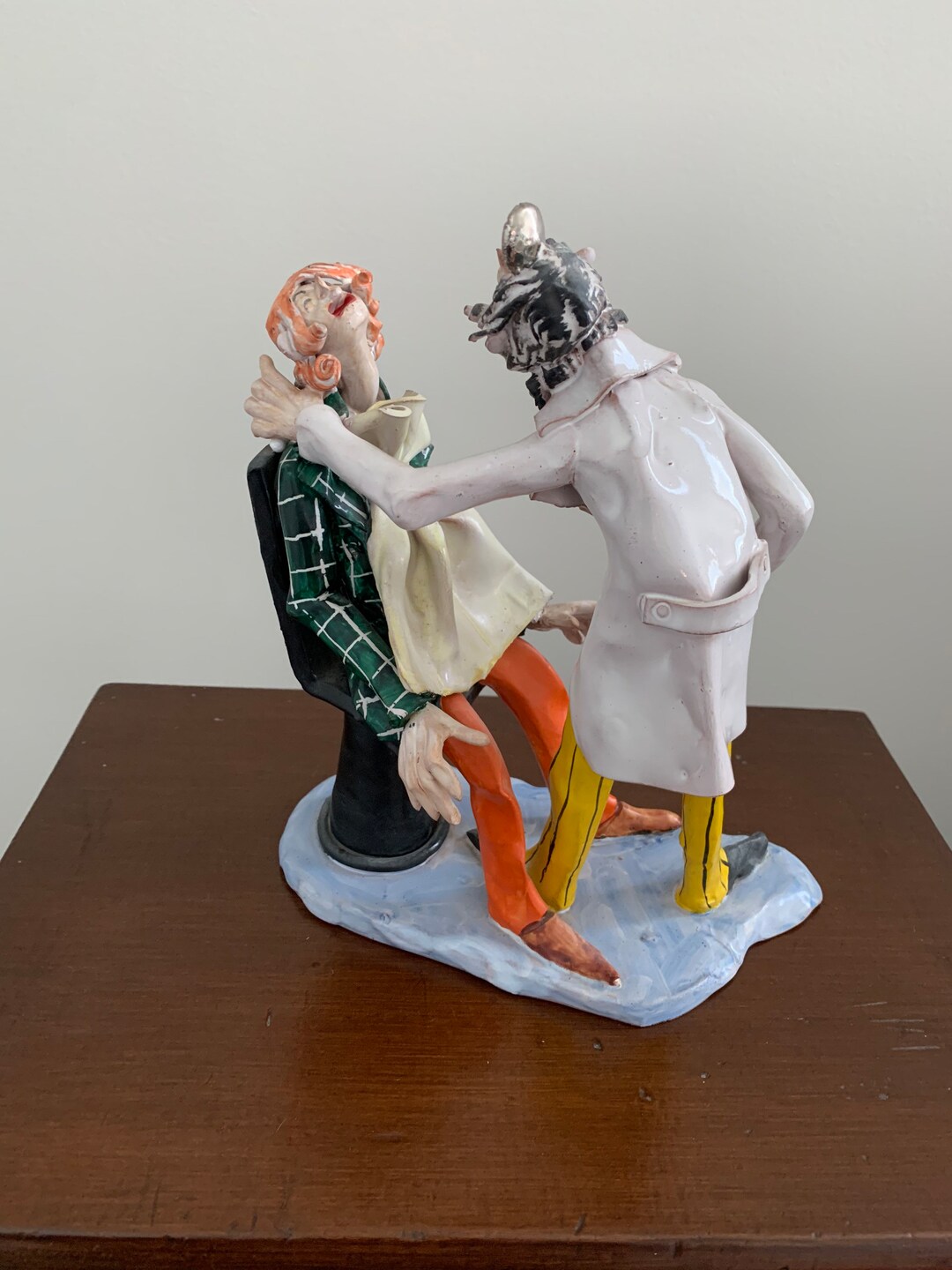 P Marioni Italy Dentist Statue Porcelain Dental Figurine Etsy