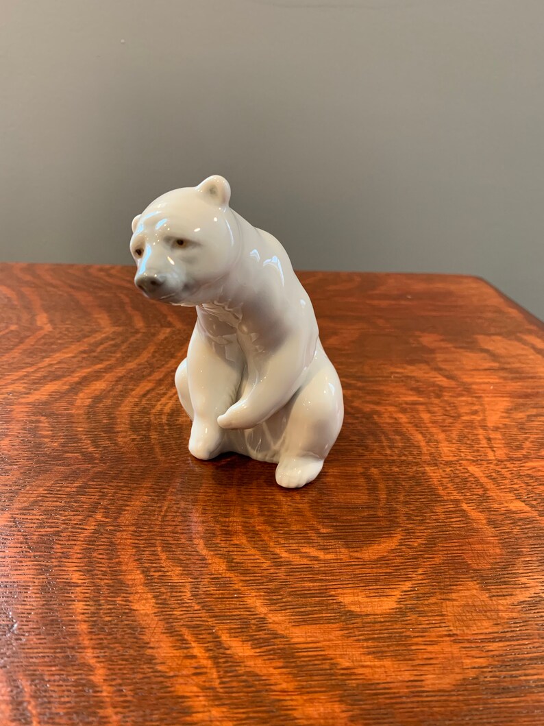 lladro bear figurine