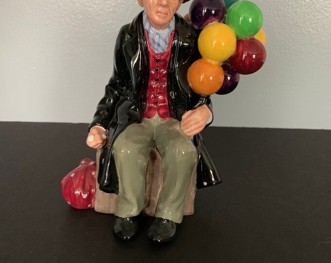 Royal Doulton Balloon Man Balloon Seller English Porcelain Etsy