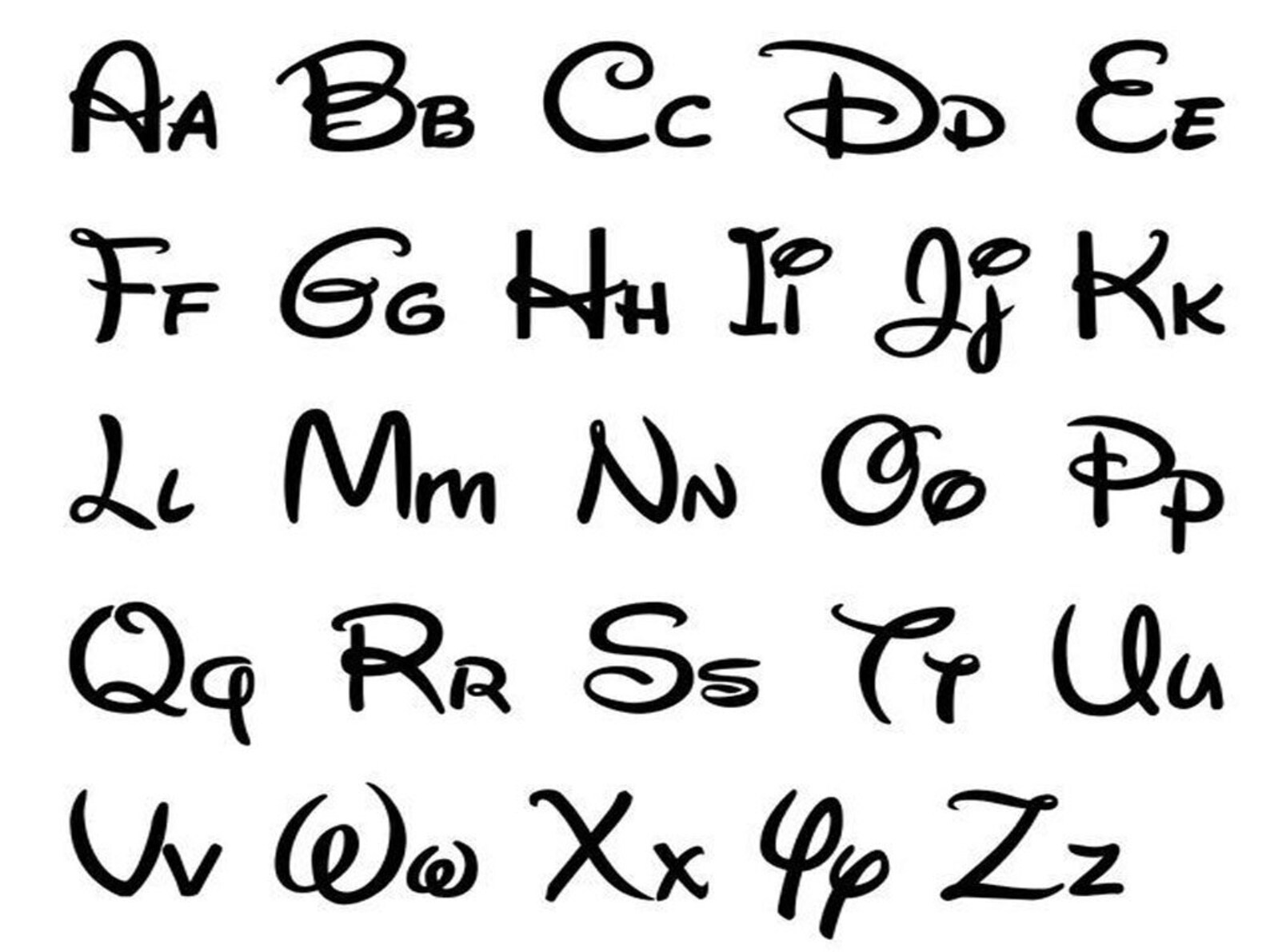 Customizable Disney Styled Name Plate Desk Name Plate Disney Etsy