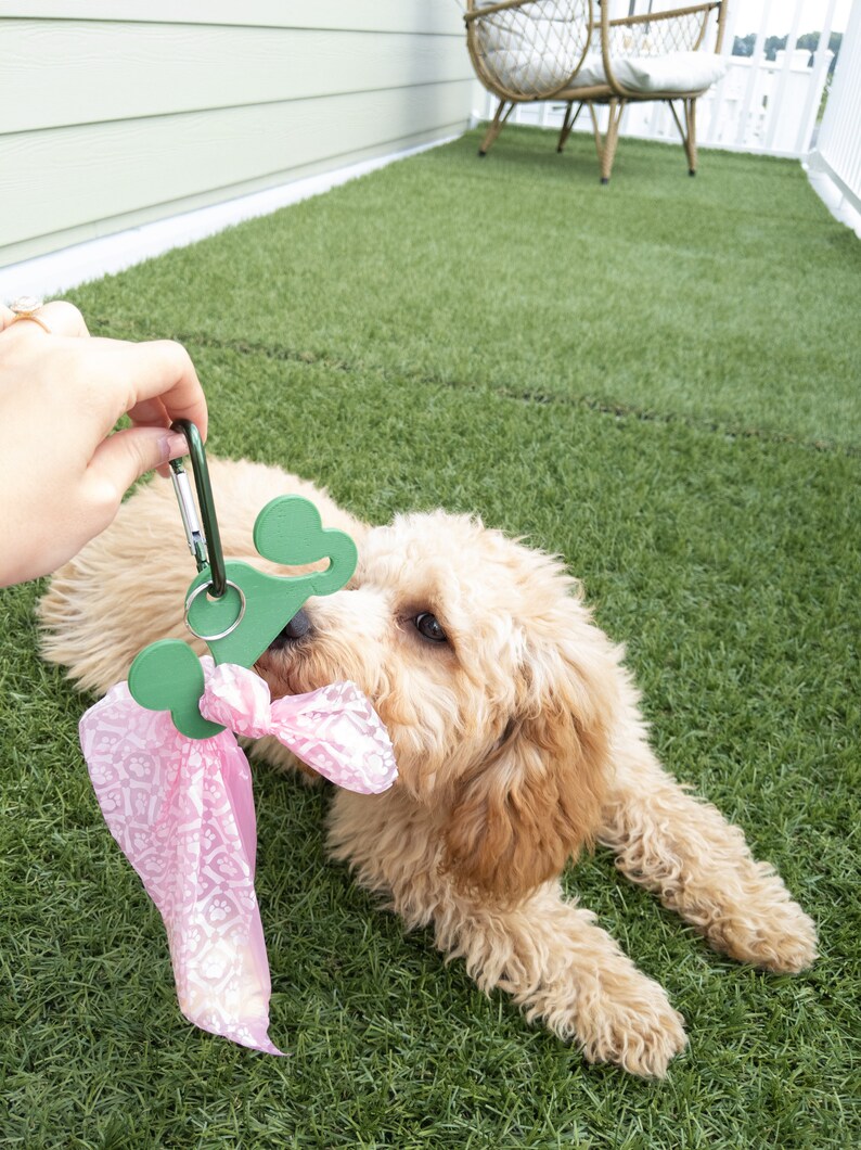 Dog Poop Bag Holder Hands Free Dog Poop Bag Holder Waste Etsy