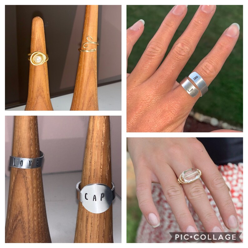 Stamped and Wire Rings