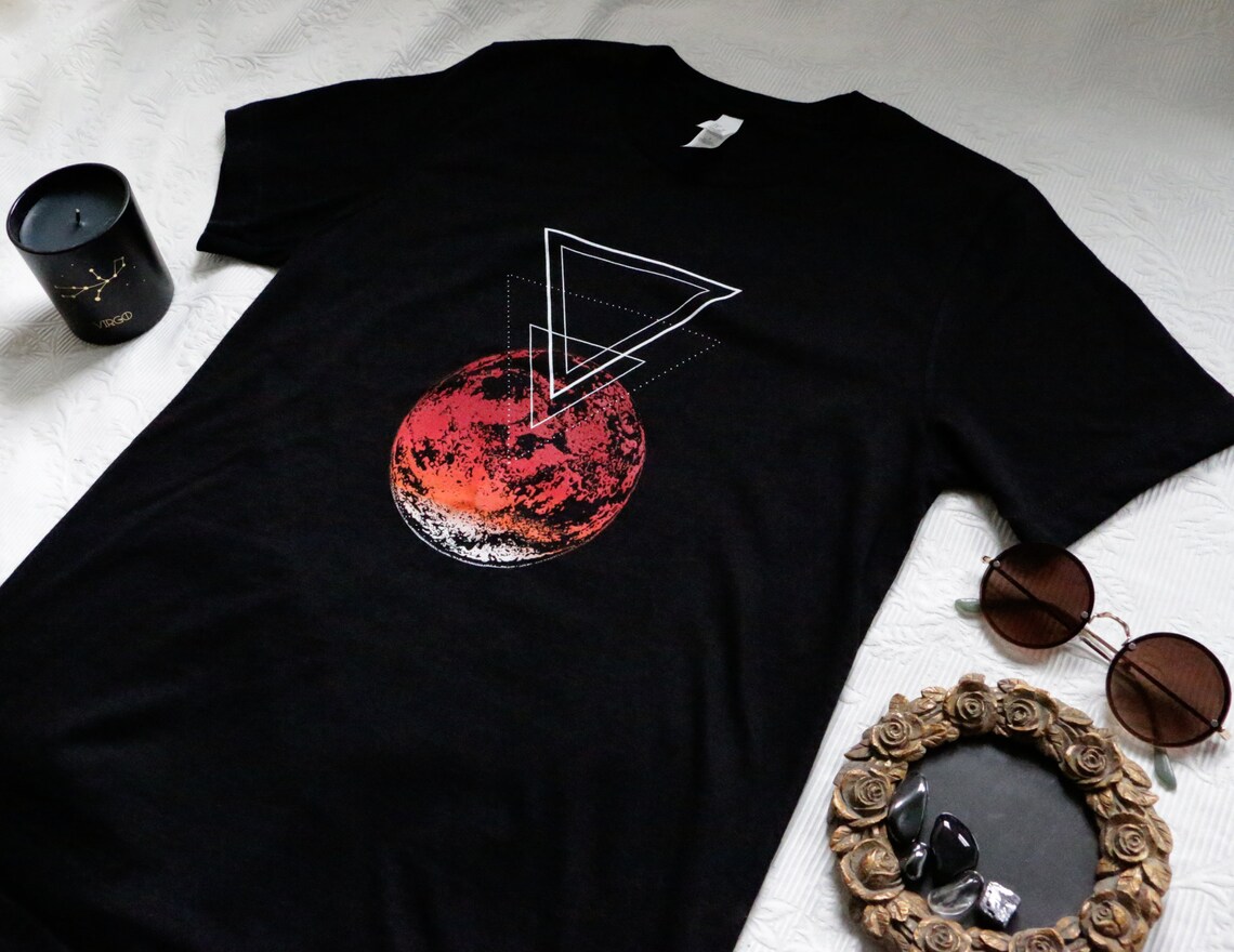 Blood Moon Adult Unisex Graphic Tee - Etsy UK