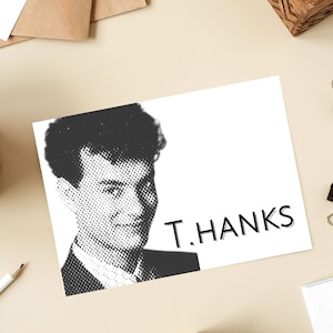 Bedankkaart - Tom Hanks - Bedankt