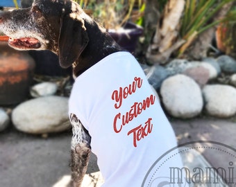 Personalized Dog Shirt Custom Dog Clothes Dog Clothes Summer Dog Spring dog shirt Fresh Cut Flowers Make Me Sneeze Dog Shirt