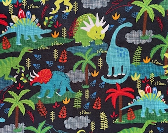 Dinosaur Print Fabric by the Yard | Animal Print Leopard fabric | 100% Cotton Animal Print Fabric By the Yard | Unicorn fabric