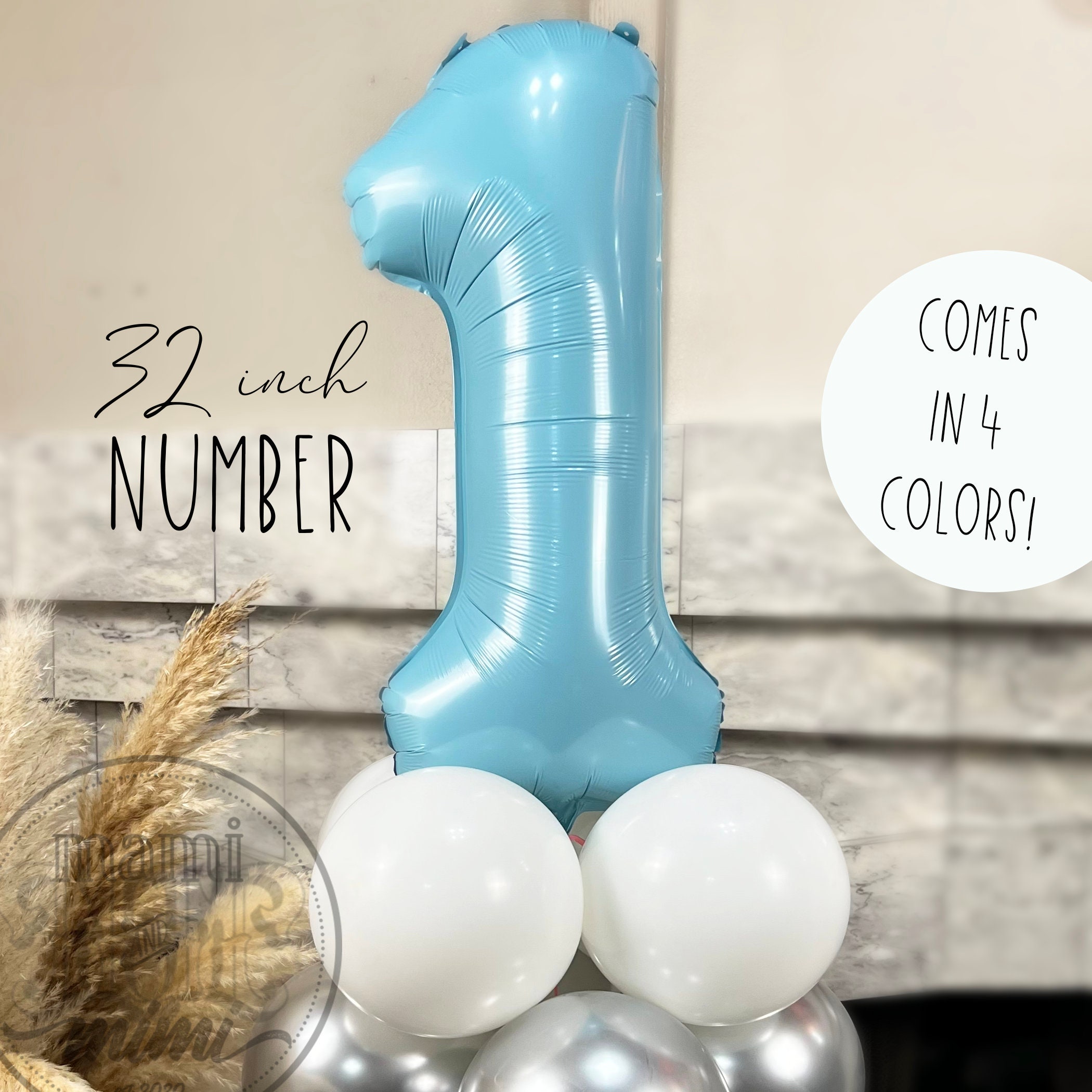 40 pouces Grande feuille d'or Lettre Ballons Grand Nombre Ballon Anniversaire Mariée Mariage Douche Nuptiale Wild One Baby Shower Party Flottant w Hélium - France