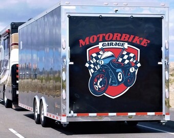 Your Custom Logo or Text Vinyl Decal Trailer Sticker | Custom text Sticker for Car | Custom Logo, Water proof Sticker Decal | Business Logo