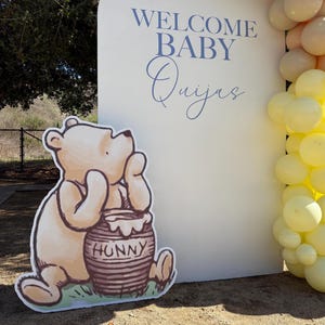 Custom Party props or backdrop Wall Decal Sticker Signs, Balloon Arch Wall Decoration, Gender Reveal, Custom character decal