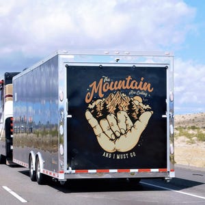 Your Custom Logo or Text Vinyl Decal Trailer Sticker | Custom text Sticker for Car | Custom Logo, Water proof Sticker Decal | Business Logo
