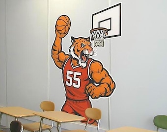 School Mascot Logo Vinyl Decal | Custom Sticker for Your School Team Spirit  | Any Logo, Water proof Sticker Decal |  Team Spirit decal
