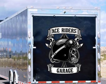 Your Custom Logo or Text Vinyl Decal Trailer Sticker | Custom text Sticker for Car | Custom Logo, Water proof Sticker Decal | Business Logo