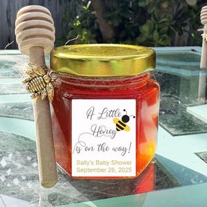 Cadeaux de mariage personnalisés en pot de miel | Cadeaux de mariage pour invités | Cadeaux de douche nuptiale | Cadeau baby shower | Cadeau d&#39;anniversaire