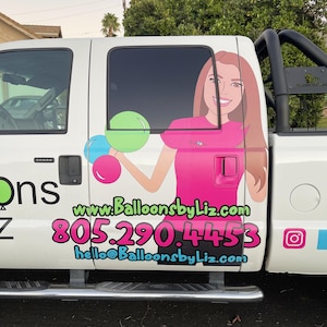 Vinylsticker logo sticker | Waterdichte vinylsticker voor auto | Sticker met QR-code | Sticker bedrijfsraam deurlogo sticker | Zakelijke sticker