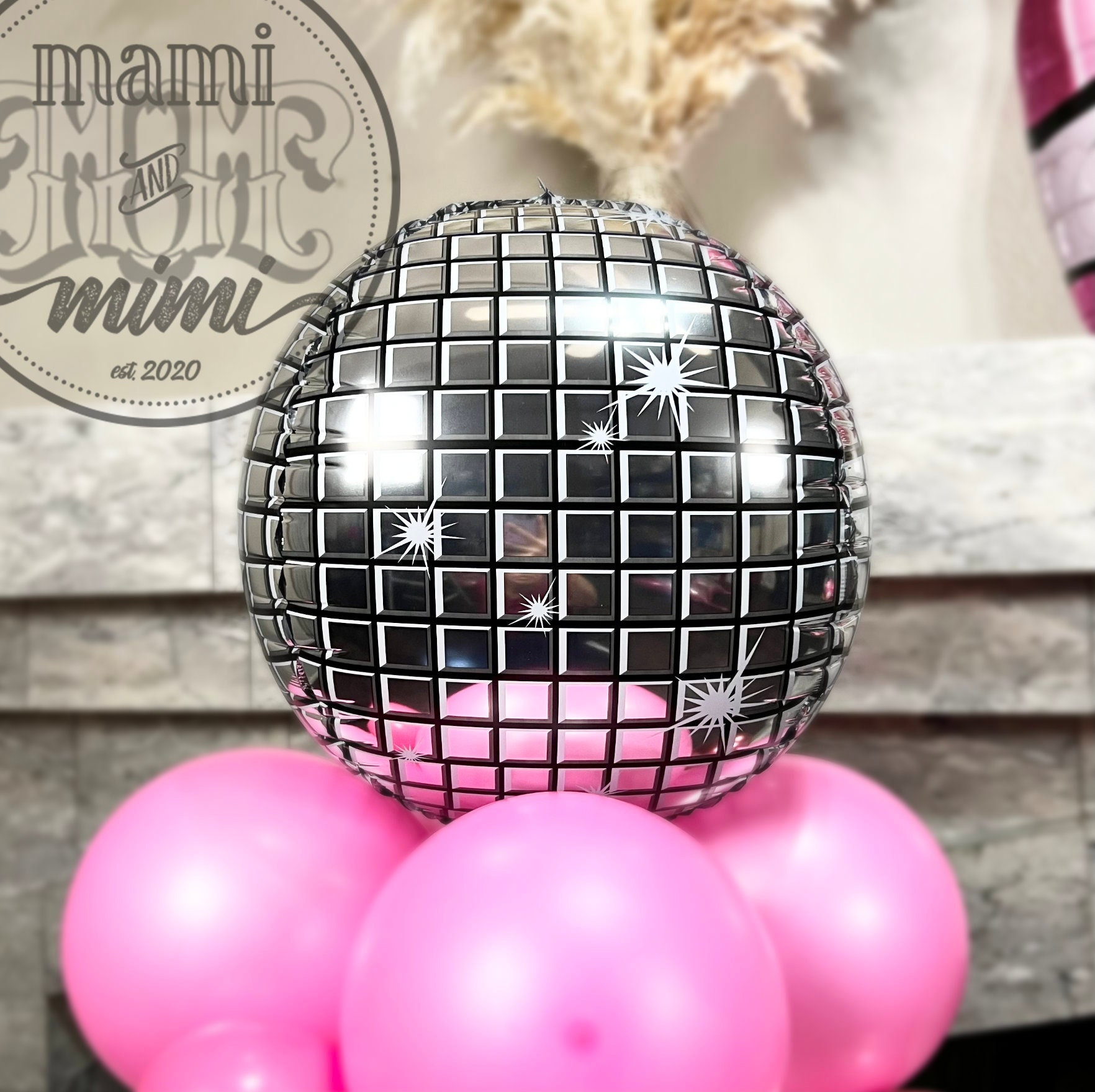 Disco Balloon Garland, Disco Party Decorations, Last Disco, Disco Party  Decor, Disco Ball Balloons, Last Rodeo, Disco Bachelorette Party 