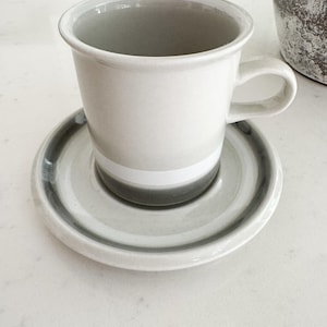 Arabia Finland Salla Cocoa, Coffee Cup & Saucer