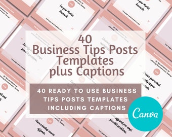 Post di Instagram con didascalie per business coach e consulenti. Consigli di business, modelli per social media, modelli per Facebook, modelli per Canva.